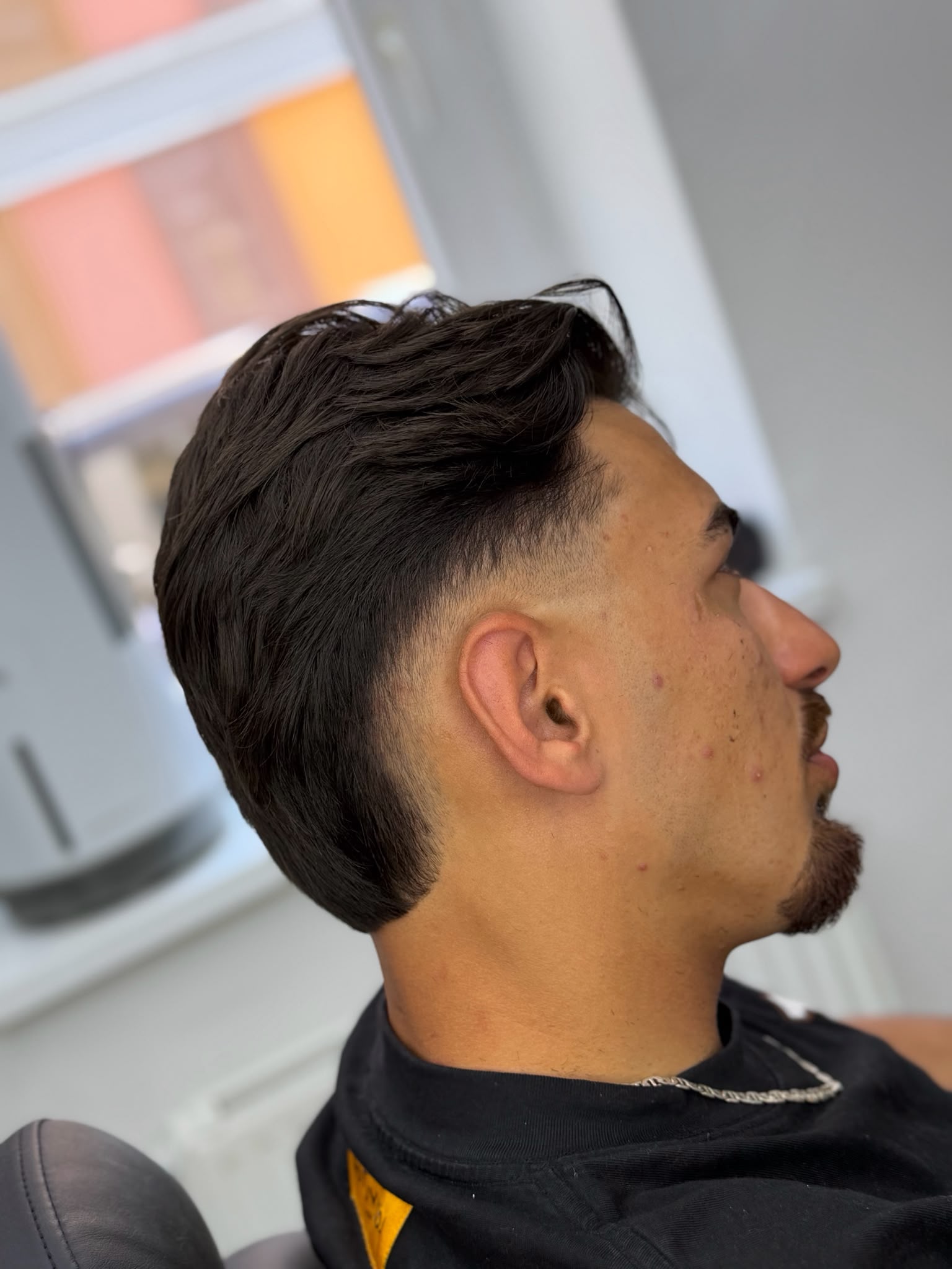 Goldenes Moudi Barbershop Emblem