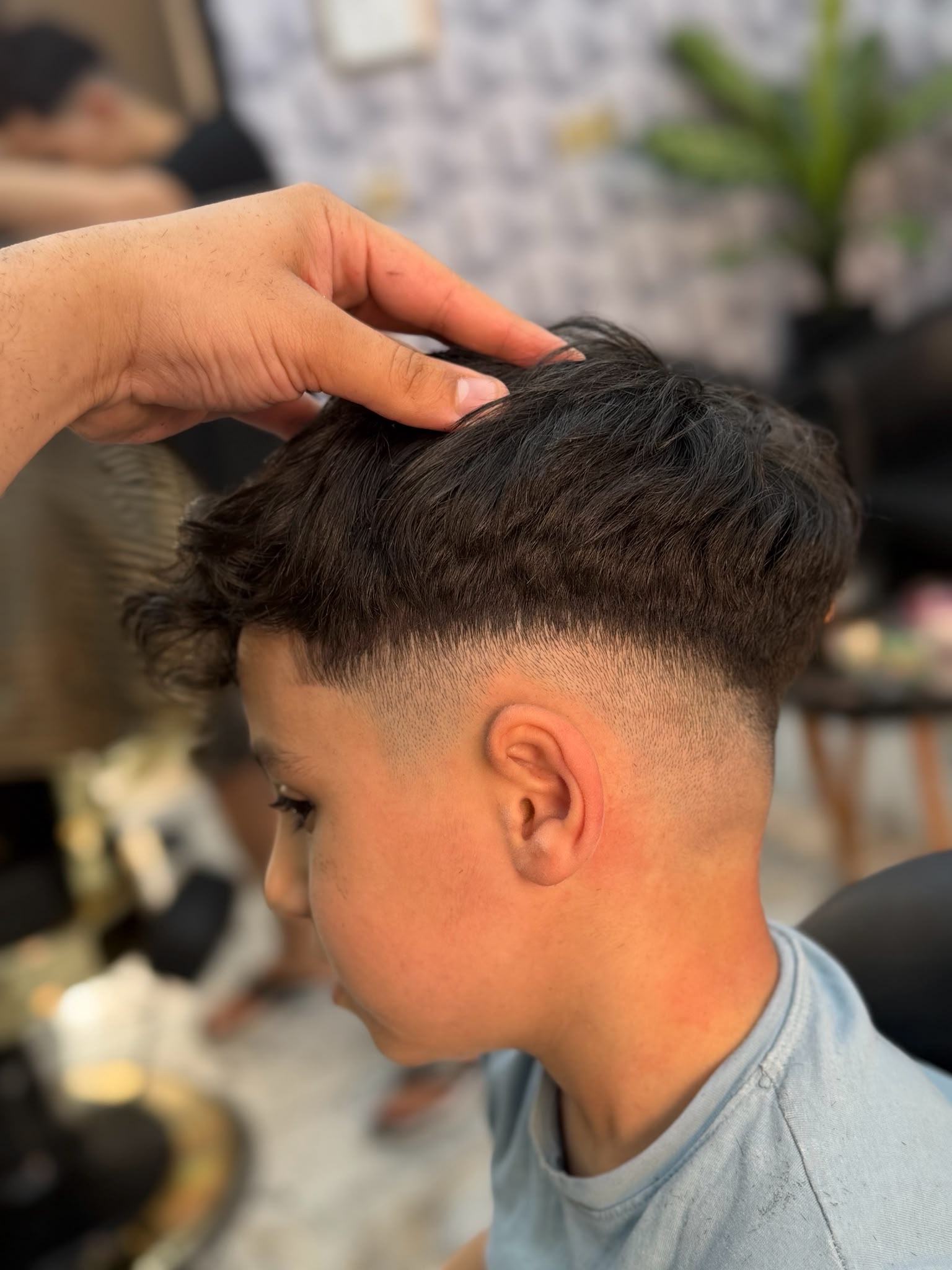 Einblick in den Moudi Barbershop