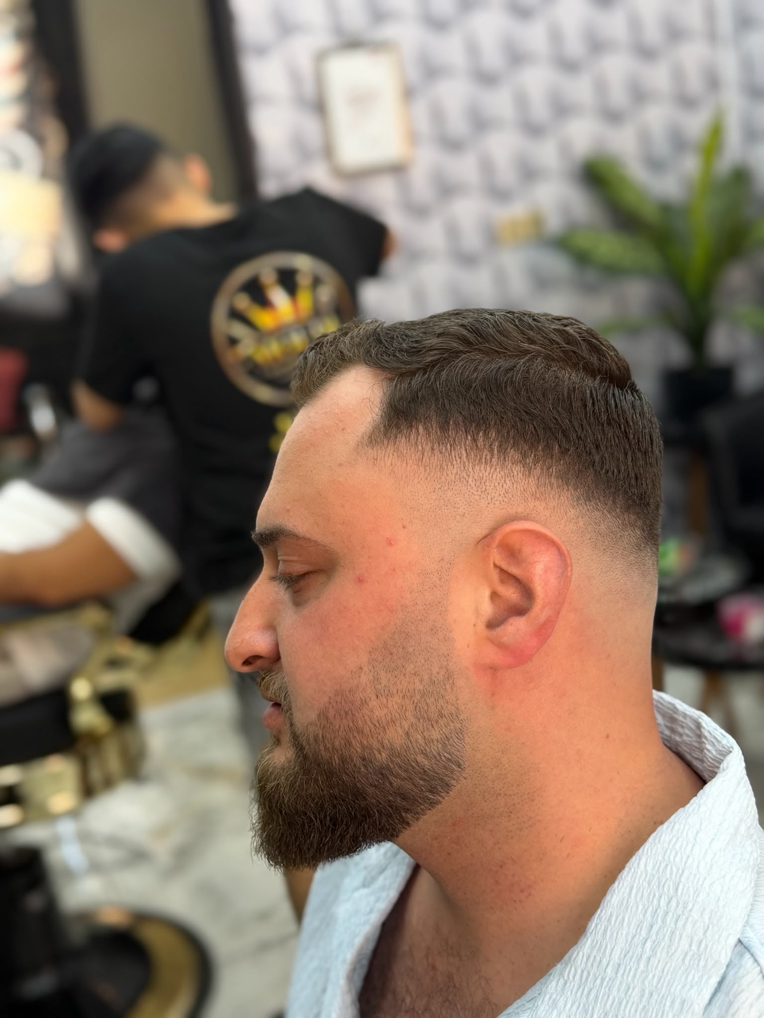 Einblick in den Moudi Barbershop