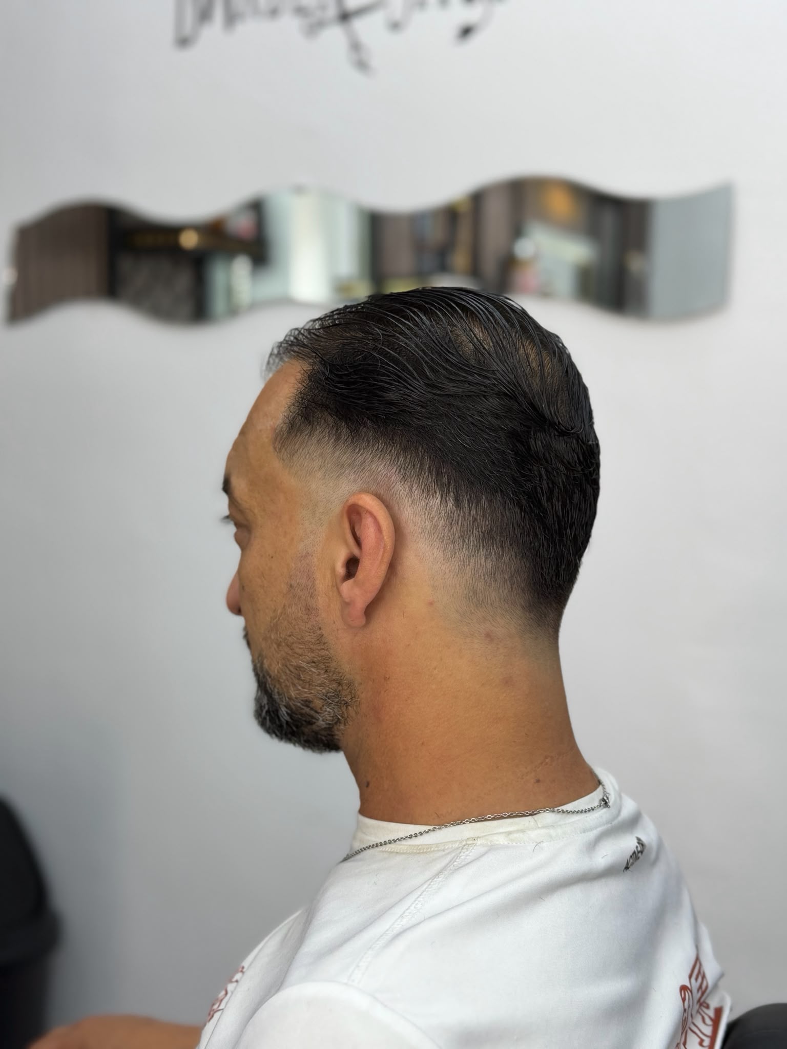Einblick in den Moudi Barbershop